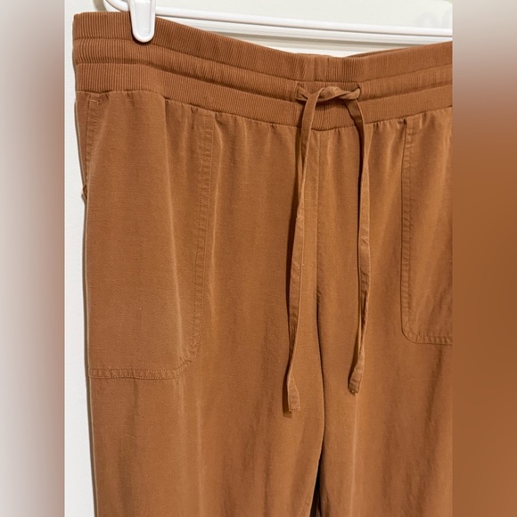 Haven Well Within Linen Blend Women’s Lightweight Brown Joggers Size L - Picture 2 of 10